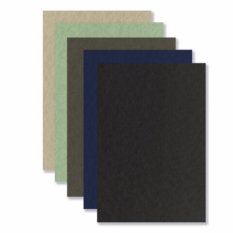 Альбом для пастели А4, 20 листов, 5 цветов, 180 г/м2, склейка, BRAUBERG ART CLASSIC, 116343 - фото 2