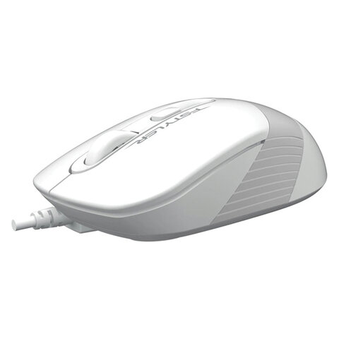 Набор проводной A4TECH Fstyler FG1010, USB, клавиатура 104 клавиши, мышь 3 кнопки + 1 кнопка-колесо, белая, 1147556 - фото 4