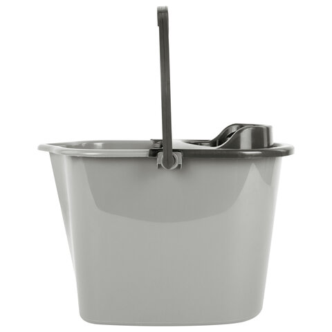 Ведро 10 л для уборки КОМПЛЕКТ с ОТЖИМОМ для веревочных и ленточных МОПов, 24х35х24 см, YORK, 70020 - фото 9