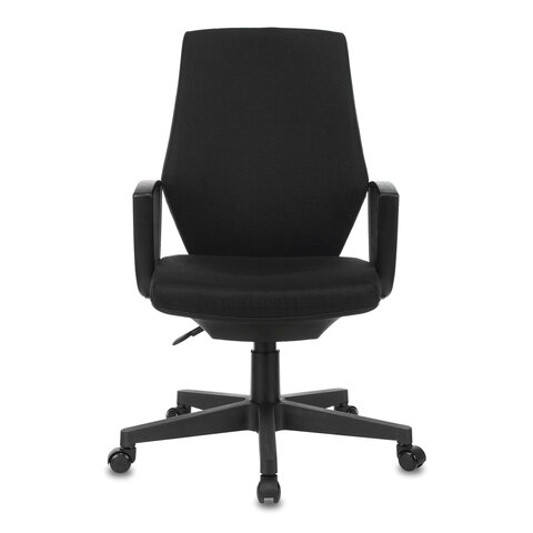 Кресло CH-545, с подлокотниками, ткань, черное, 1418126 - фото 3