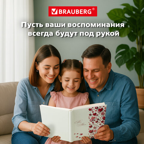 Фотоальбом BRAUBERG "Любовные истории" на 304 фото 10х15см, твердая обложка, термосклейка, 391159 - фото 18