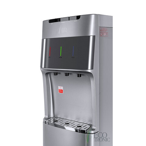 Пурифайер для воды ECOTRONIC M30-U4LE напольный, НАГРЕВ/ОХЛАЖДЕНИЕ ЭЛЕКТРОННОЕ, 3 крана, серый 11729 - фото 12