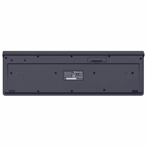Клавиатура беспроводная DEFENDER UltraMate SM-535 RU, USB, 108 клавиш, 2,4 Ghz, черная, 45535 - фото 5