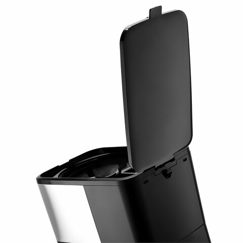 Кофеварка капельная BRAYER BR1125, 900 Вт, объем 1,25 л, LED-дисплей, термокружка в ПОДАРОК, черная - фото 9