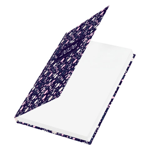 Ежедневник датированный 2026 145х215 мм, А5, STAFF, ламинированная обложка, "Flowers", 117318 - фото 3