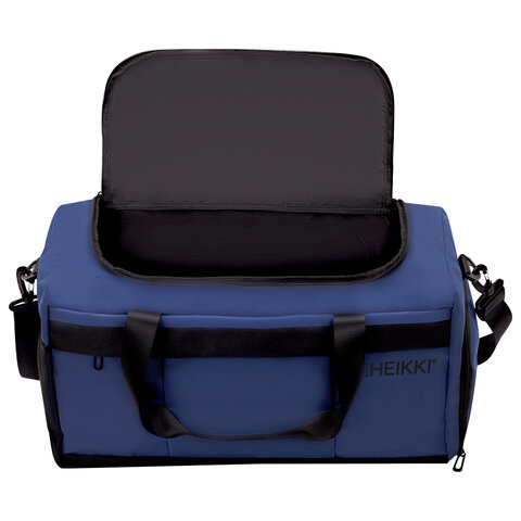 Сумка спортивная HEIKKI MOVE PLUS (ХЕЙКИ), отделение для обуви, синяя, 28х50х23 см, 273897 - фото 7