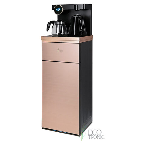 Кулер для воды с чайником, БЕЗ ОХЛАЖДЕНИЯ, ECOTRONIC TB12-LNR Tea Bar, напольный, шкаф, 2 крана, 12370 - фото 2