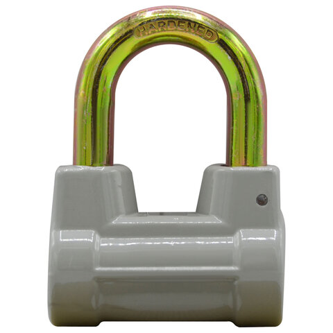 Замок навесной алюминиевый 60 мм цилиндрический "Стандарт", 3 ключа, RABBITEX (РАББИТЕКС), 671307 - фото 2