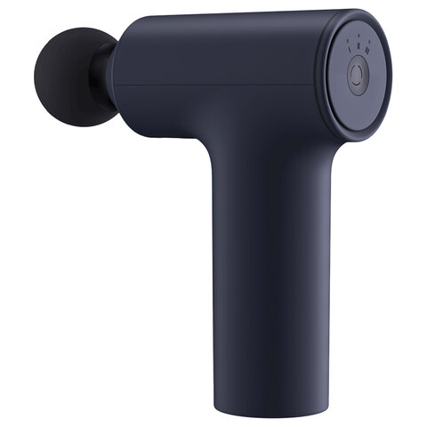 Массажный пистолет XIAOMI Massage Gun Mini, перкуссионный, 3 режима, 3 насадки, до 2500 об/мин, синий, BHR6083GL - фото 1