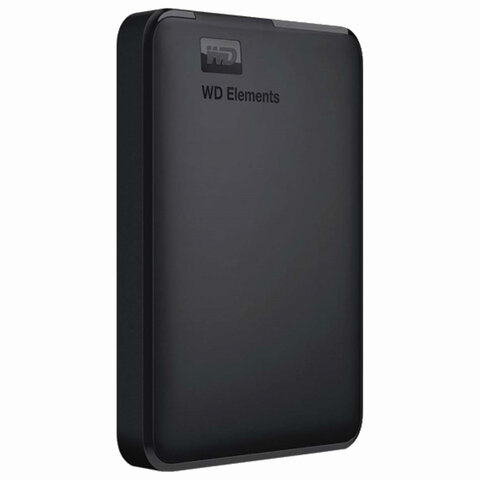 Внешний жесткий диск WD Elements Portable 4TB, 2.5", USB 3.0, черный, WDBU6Y0040BBK-WESN - фото 4
