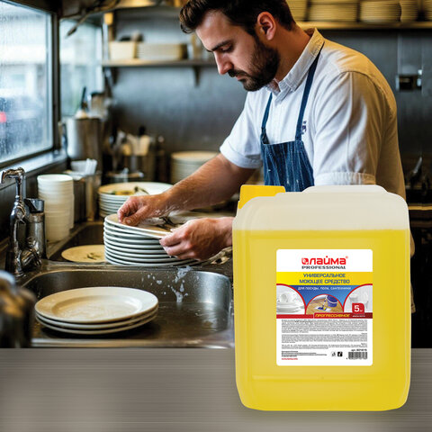 Средство моющее универсальное 5 кг, ЛАЙМА PROFESSIONAL (аналог ПРОГРЕСС), 601615 - фото 5