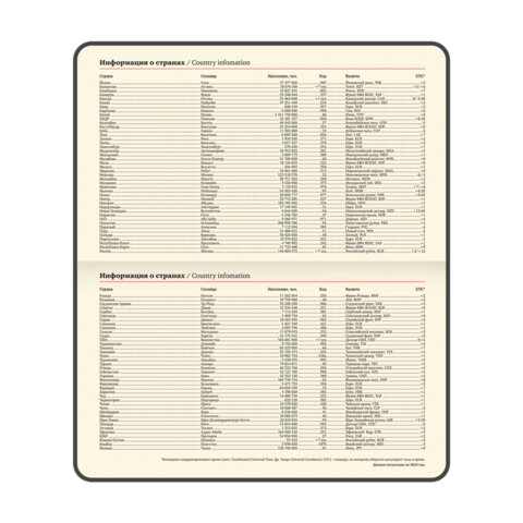 Еженедельник датированный 2026 МАЛЫЙ ФОРМАТ 95х155 мм, А6, BRAUBERG "Augustus", под кожу, голубой, 117185 - фото 13