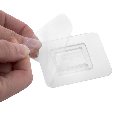 Ершик для унитаза силиконовый (плоский) + щеточка, напольный / настенное крепление, LAIMA, 700561 - фото 9