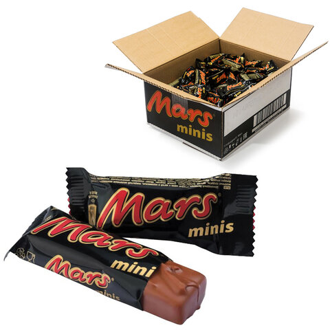 Батончики мини MARS "Minis" шоколадные, 2,7 кг - фото 1