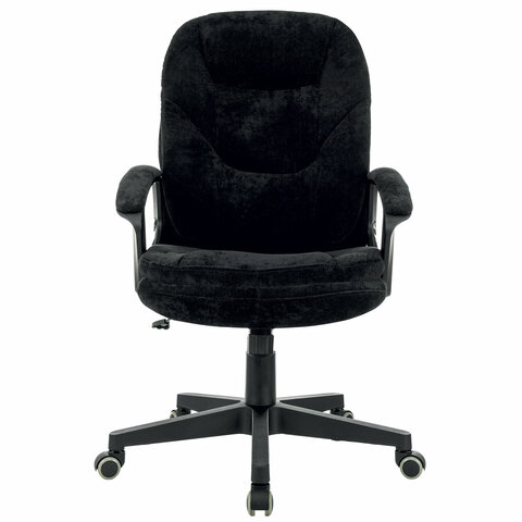 Кресло офисное BRABIX PREMIUM "Trend EX-568", велюр, черное, 533014 - фото 3