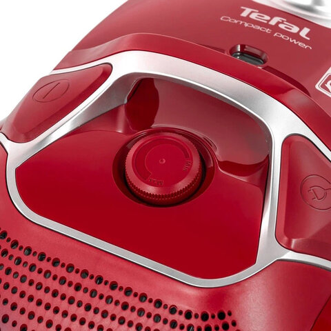 Пылесос TEFAL Compact Power TW3953EA, с пылесборником, потребляемая мощность 750 Вт, красный, 2211400166 - фото 9
