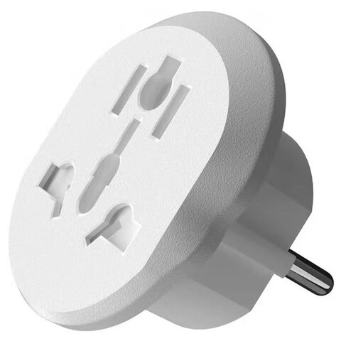 Адаптер сетевой универсальный RED LINE 16А BS-01 (UK/KR/JP/EU), белый, УТ000032912 - фото 2