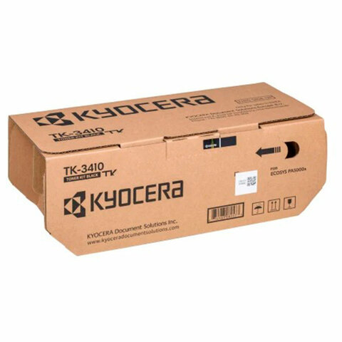 Тонер-картридж KYOCERA (TK-3410) ECOSYS PA5000x, оригинальный, ресурс 15500 страниц, 1T0C0X0NL0 - фото 1