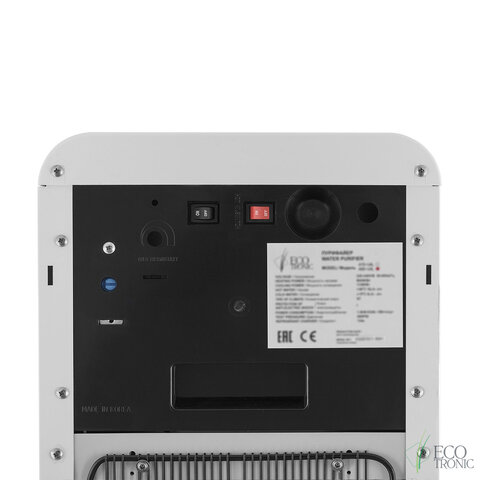 Пурифайер для воды ECOTRONIC A60-U4L напольный, НАГРЕВ/ОХЛАЖДЕНИЕ КОМПРЕССОРНОЕ, 2 крана, белый, 7138 - фото 10