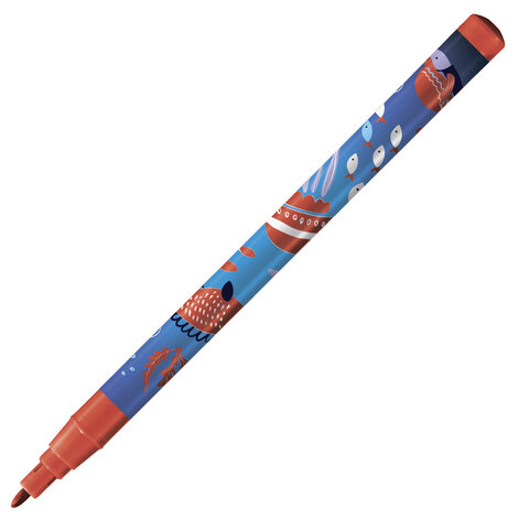 Фломастеры MAPED COLOR'PEPS "Ocean Life", 24 цвета, смываемые, вентилируемый колпачок, 845703 - фото 7