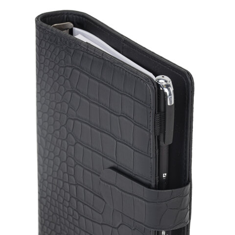 Ежедневник-органайзер недатированный B6 150x190 мм BRAUBERG "Comodo", под кожу, 160 л., черный, 116205 - фото 5