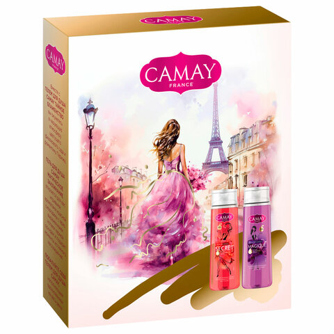 Подарочный набор CAMAY: гель для душа "Тайное блаженство" 250 мл + "Магическое заклинание" 250 мл - фото 6