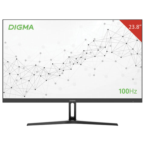 Монитор DIGMA Progress 24P301F 23.8" (60 см)/1920х1080/16:9/IPS/5ms/250cd/HDMI/VGA/черный, DM24SB08 - фото 1