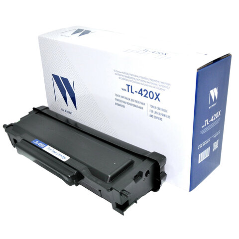 Картридж лазерный NV PRINT (NV-TL-420X) для Pantum P3010/P3300/M6700/M6800/M7100, ресурс 6000 стр. - фото 1