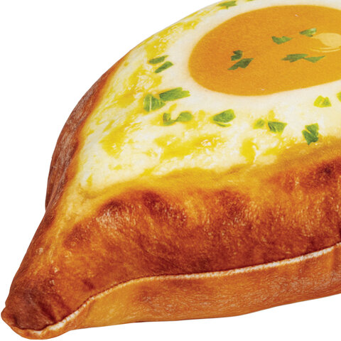 Игрушка мягкая "ХАЧАПУРИ", ткань вельбоа, 44х27 см, WOOZOO (ВУЗУ), 666980 - фото 6