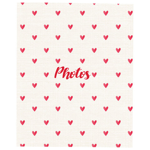 Фотоальбом BRAUBERG "Cute hearts" на 200 фото 10х15 см, твердая обложка, 391427 - фото 2