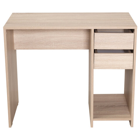 Стол письменный/компьютерный BRABIX "Scandi CD-017", 900х450х750 мм, 2 ящика, дуб сонома, 641895, ЦБ013706-2 - фото 15