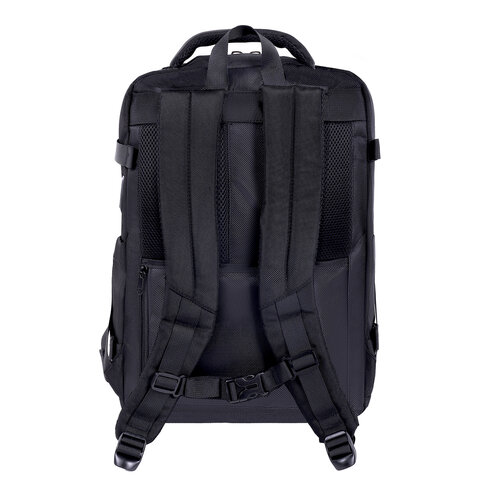 Рюкзак BRAUBERG FUNCTIONAL с отделением для ноутбука, 2 отделения, USB-порт, Solid, 46х31х15 см, 272575 - фото 5