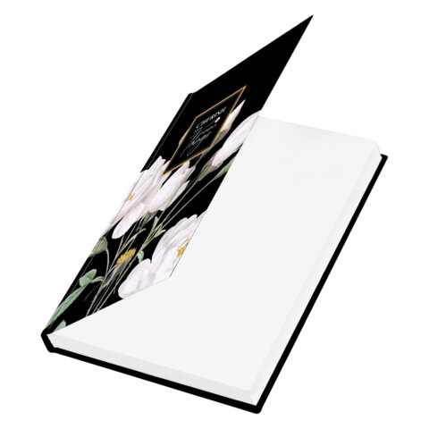 Ежедневник датированный 2026 145х215 мм, А5, STAFF, ламинированная обложка, "Розы", 117322 - фото 3