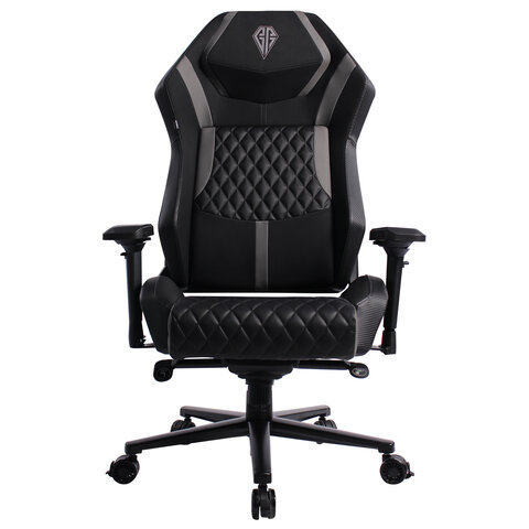 Кресло BRABIX PREMIUM "Core GM-160", мультиблок, 4D подлокотники, литой поролон, черное/серое, 532952 - фото 2