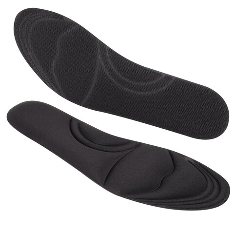 Стельки для обуви с ЭФФЕКТОМ ПАМЯТИ, материал MEMORY FOAM, размер RU 39-44 / EU 40-45, с линиями выреза, SHEGRA (ШЕГРА), 700745 - фото 5