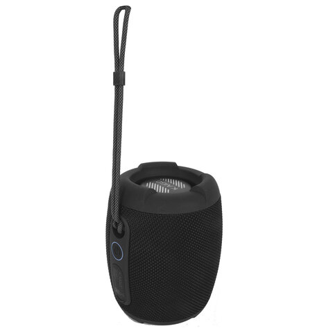 Колонка портативная влагозащищенная KAIGO (КАЙГО) BT10T, 10 Вт, Bluetooth, USB, Micro SD, AUX, RGB, TWS, IPX7, черная, 514224 - фото 3
