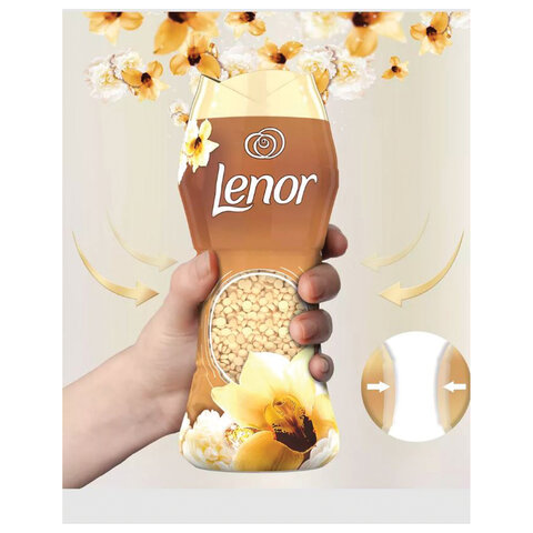 Кондиционер для белья в гранулах, 210 г, LENOR "Oro E Fiori Di Vaniglia", ваниль и орхидея - фото 2