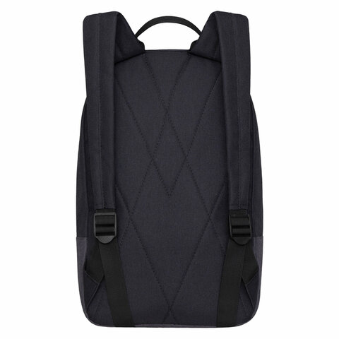 Рюкзак GRIZZLY школьный, укрепленная спинка, 1 отделение, для девочек, BLACK/MINT, 37,5х24х12 см, RXL-327-3/2 - фото 3