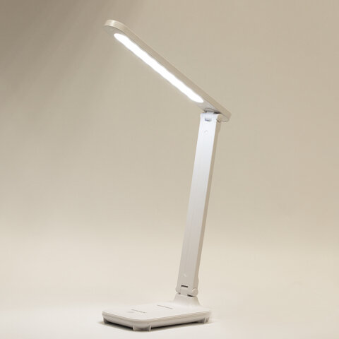 Настольная лампа / светильник беспроводная SONNEN PT-102, USB, LED, 3 Вт, 3 режима, белый, 238777 - фото 8