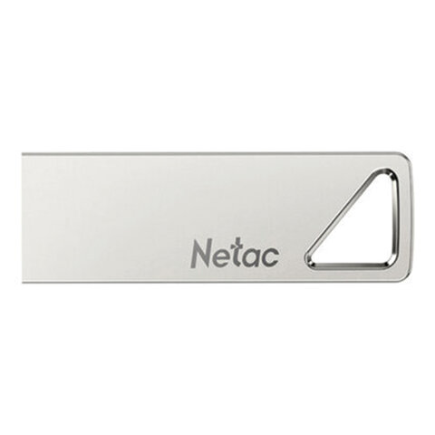 Флеш-диск 8GB NETAC U326, USB 2.0, серебристый, NT03U326N-008G-20PN - фото 1