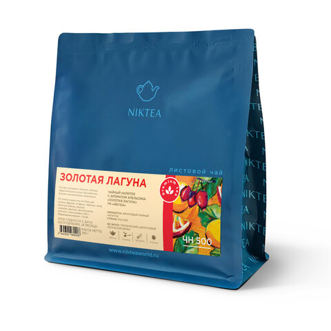 Чайный напиток NIKTEA "Золотая Лагуна" с ароматом апельсина, 250 г, TNIKTE-L00008 - фото 1