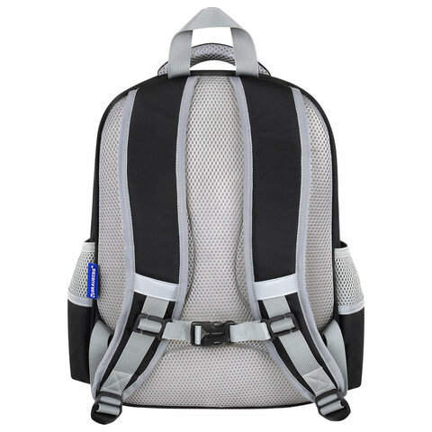 Рюкзак BRAUBERG SNAP, 2 отделения, 3 кармана, "Original black", 39х28х16 см, 272066 - фото 4