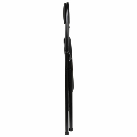 Стул складной BRABIX "Golf CF-007", чёрный каркас, чёрная ткань, гофрокороб, 533025 - фото 14