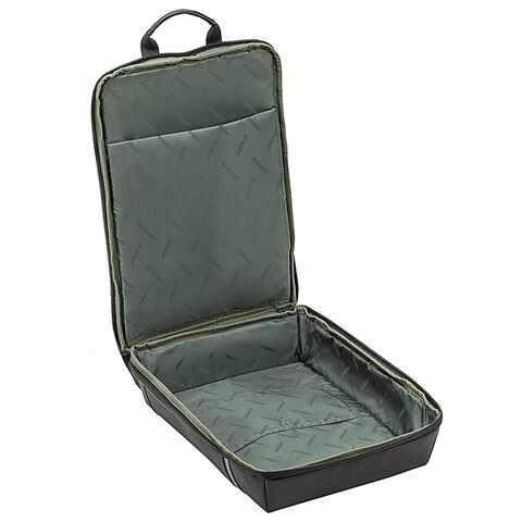 Рюкзак HEIKKI HIGH TECH (ХЕЙКИ) с отделением для ноутбука, черный, 43x28x12 см, 272589 - фото 7