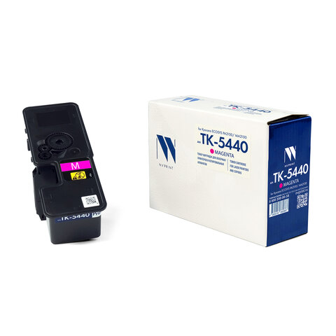 Картридж лазерный NV PRINT (NV-TK-5440M) для Kyocera ECOSYS PA2100/MA2100, пурпурный, ресурс 2200 страниц - фото 1