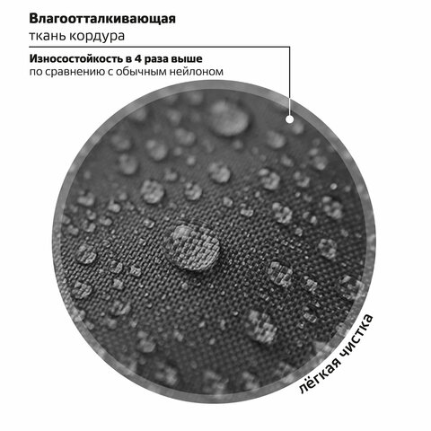 Рюкзак BRAUBERG SOFT, 2 отделения, 3 кармана, "I love coffee", СВЕТЯЩИЙСЯ, 40х31х15 см, 270611 - фото 15