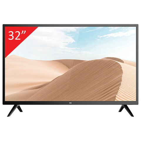 Телевизор BQ (БИ-КЬЮ) 32S06B Black, 32'' (81 см), 1366x768, HD, 16:9, SmartTV, Wi-Fi, черный - фото 1