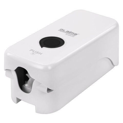 Дозатор для жидкого мыла LAIMA PROFESSIONAL PREMIUM, НАЛИВНОЙ, 1 л, белый, ABS-пластик, 609509 - фото 6