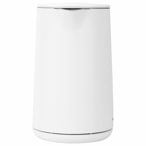 Чайник электрический с двойными стенками SONNEN KT-8719W, 1,5 л, 2200 Вт, белый, 454691 - фото 13