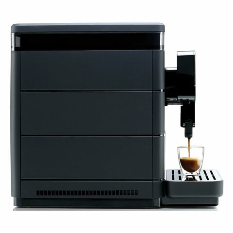Кофемашина SAECO NEW ROYAL BLACK, 1400 Вт, объем 2,5 л, для зерен 600 г, без капучинатора, черная, 9J0040 - фото 3